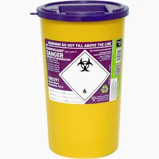 Sharps Bin Purple 5L